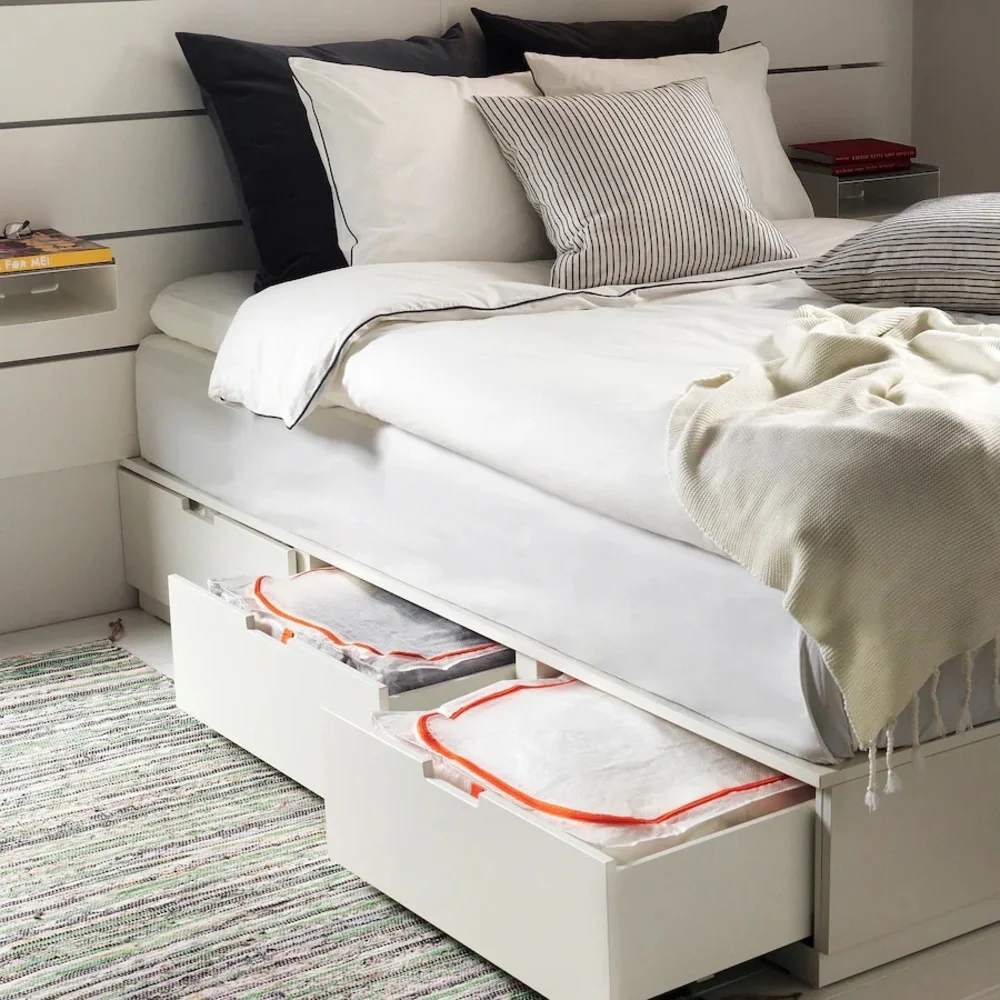 Set of 4 - Ikea Parkla storage cases